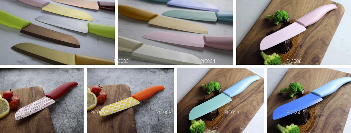 johnchina provide all kinds of different colour knife
