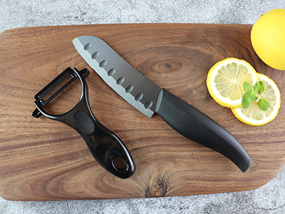 5Ceramic Kitchen Knife Santoku Knife